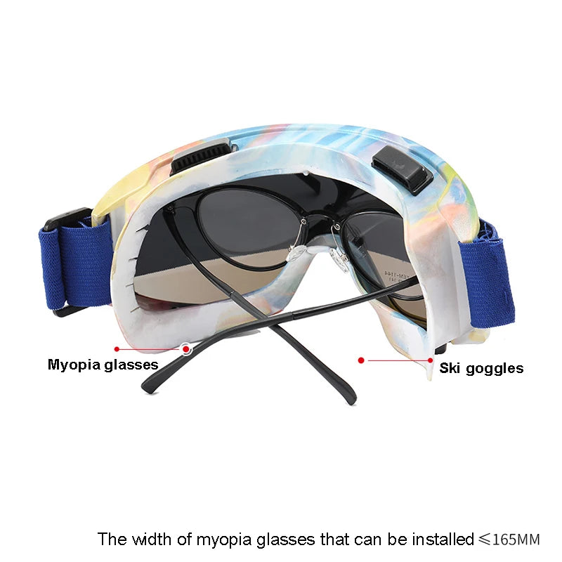 Lunettes de ski et snowboard antibuée