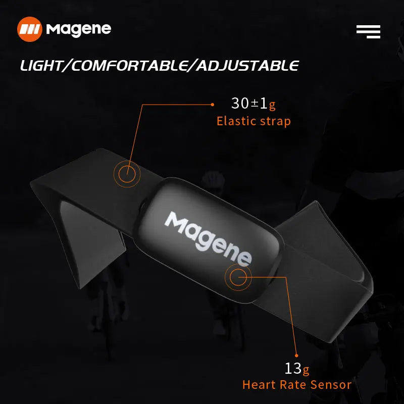 Capteur de fréquence cardiaque Magene Mover H64